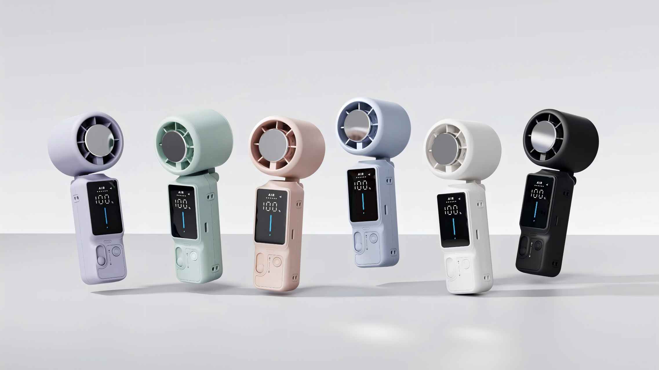 SS-039 Portable Cooling Handheld Fan Wholesale | Semiconductor Ice Fan For EU Heatwave